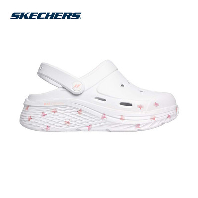 Giày Clog Nữ Skechers Foamies Max Cushioning Elite Zinnia - 111698-WTPK