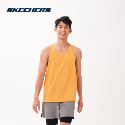 Sports Tank Top Nam Skechers Running Performance Sports Tank Top - SP226M125-02YM
