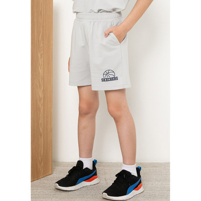 Quần Đùi Thể Thao Trẻ Em Skechers Basketball Culture Shorts-SL325K265-00KW Online Sale