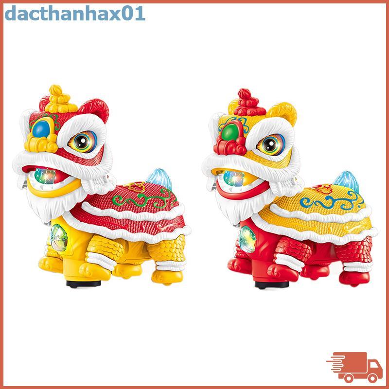 DAC Trung Quốc Lion Dance đồ chơi, điện Lion Dance với đèn và âm nhạc, vui lắc đầu Lion Dance đồ chơ