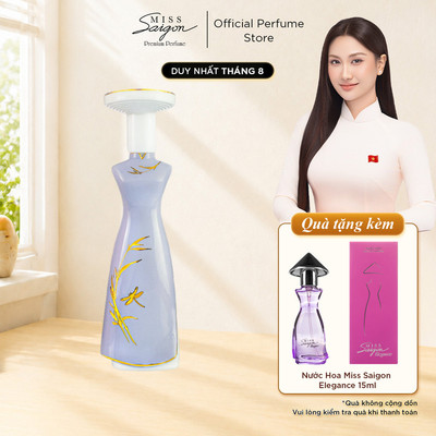 Nước hoa nữ Miss Vietnam - Huế N32 - Hộp sứ tím EDP 35ml