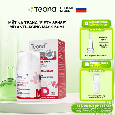 Mặt nạ Teana Fifth Sense MD Anti-Aging giúp nâng cơ, trẻ hoá da 50ml