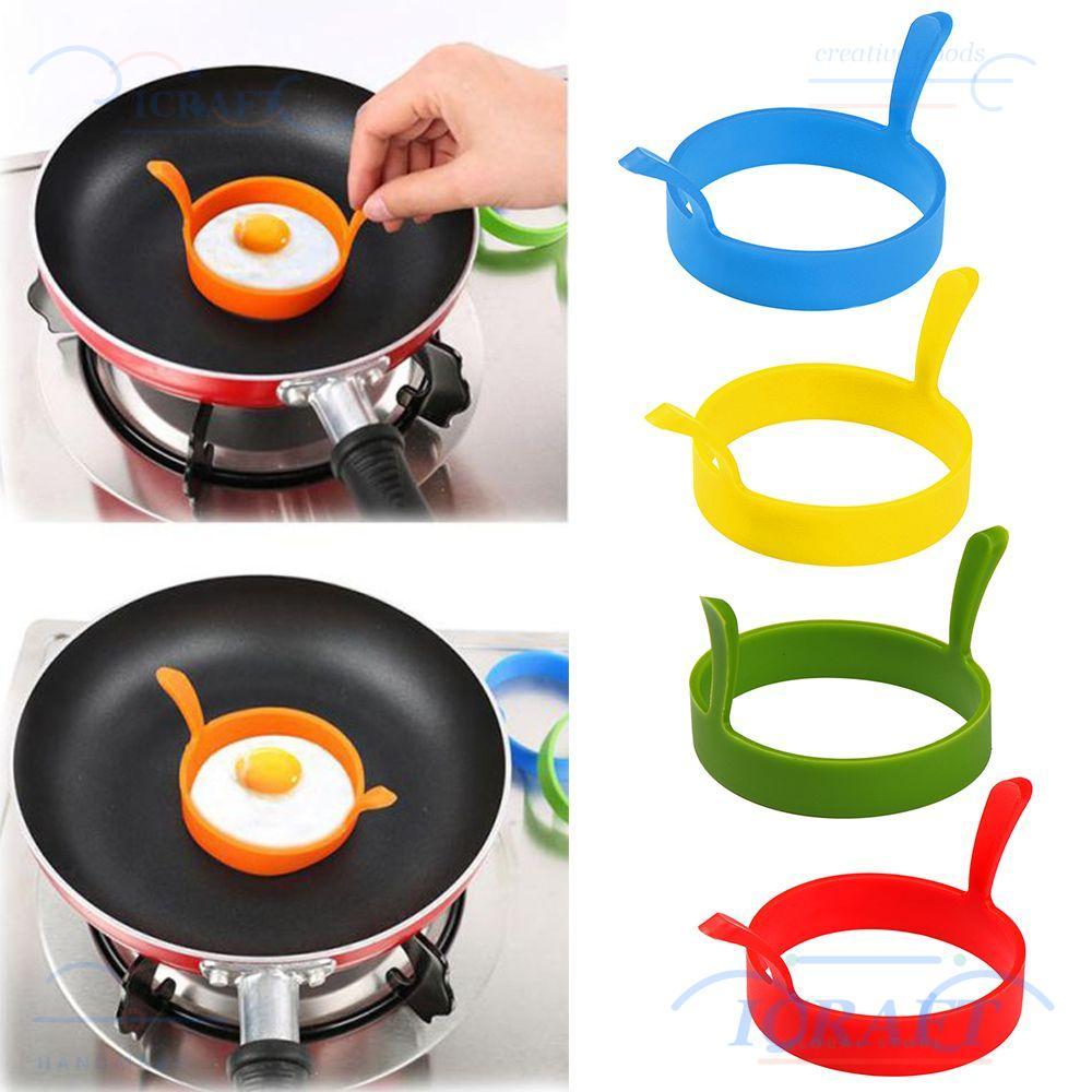 CRAFTMX Vòng Silicon Dụng Cụ Nhà Bếp Nấu Ăn Sáng Nấu Ăn