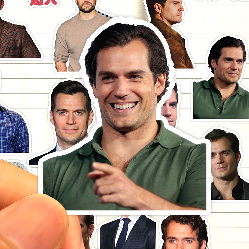 Henry Cavill Dán HD Chống Thấm Nước Nam Diễn Viên Anh Henry Cavill Siêu Nhân Bộ Sưu Tập Miếng Dán Tr
