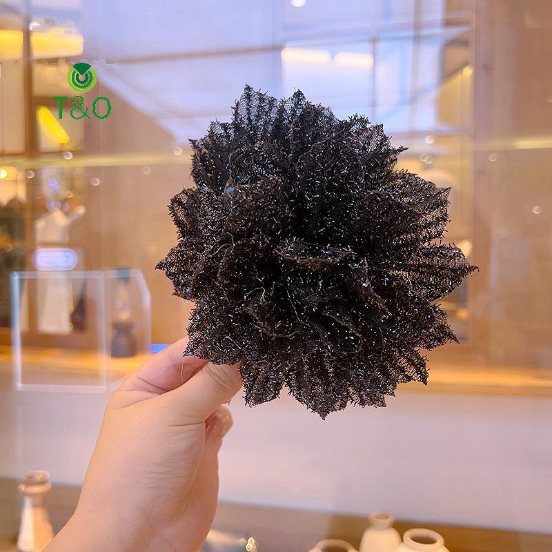 T & O Rose Mesh sel Flower Sweet Fashion Clothing Phụ kiện