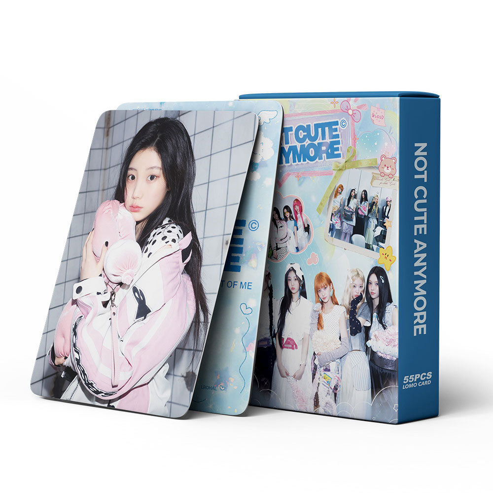 Sản phẩm mới 55 ILLIT ILLIT ALBUM 1ST SINGLE ALBUM Star Merchandise LOMO Collection Card