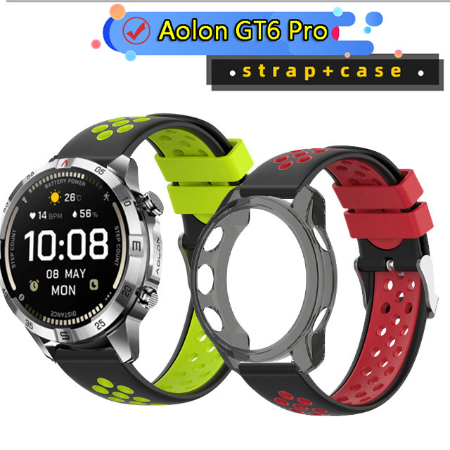 Ốp lưng Aolon GT6 Pro Bảo vệ màn hình Dây đeo Aolon GT6 Pro Dây đeo silicon cho Aolon GT6 Pro Dây đe
