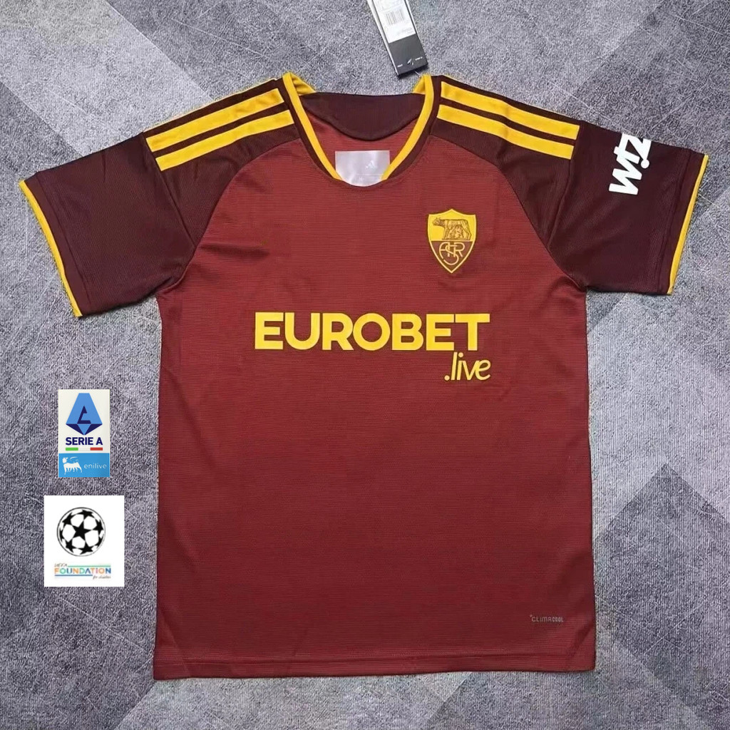Phiên bản quạt 26 / 27 Season Club X League ASRoma Home Jersey DYBALA #21 Áo bóng đá S-4XL