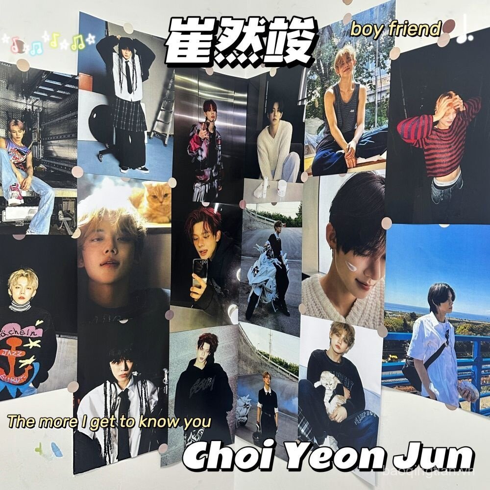 Cui Ranjun TXT Poster Giá Trị Cao ins Phong Cách Hàn Quốc Ca Sĩ Phong Cách Hàn Quốc Dán Tường Phòng 