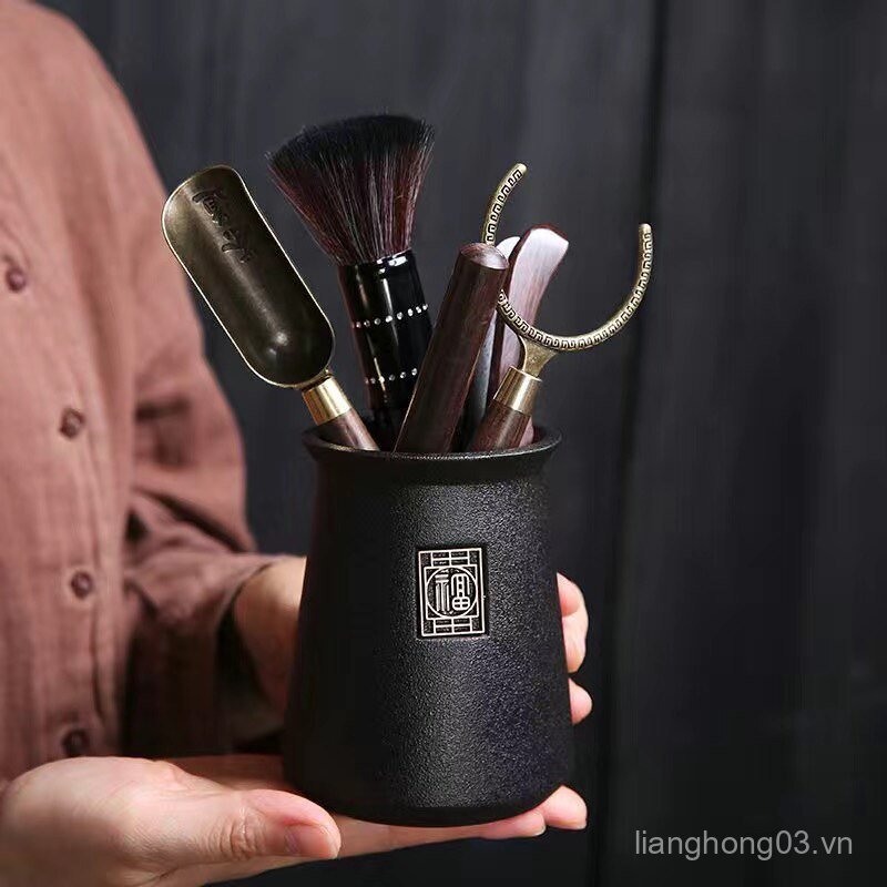 Lễ Trà Sáu Quý Ông Bộ 6 Món Tiếp Liệu Bộ Trà Trọn Bộ Bộ Trà Cao Cấp Phụ Kiện Dụng Cụ Làm Trà Trà Bộ 