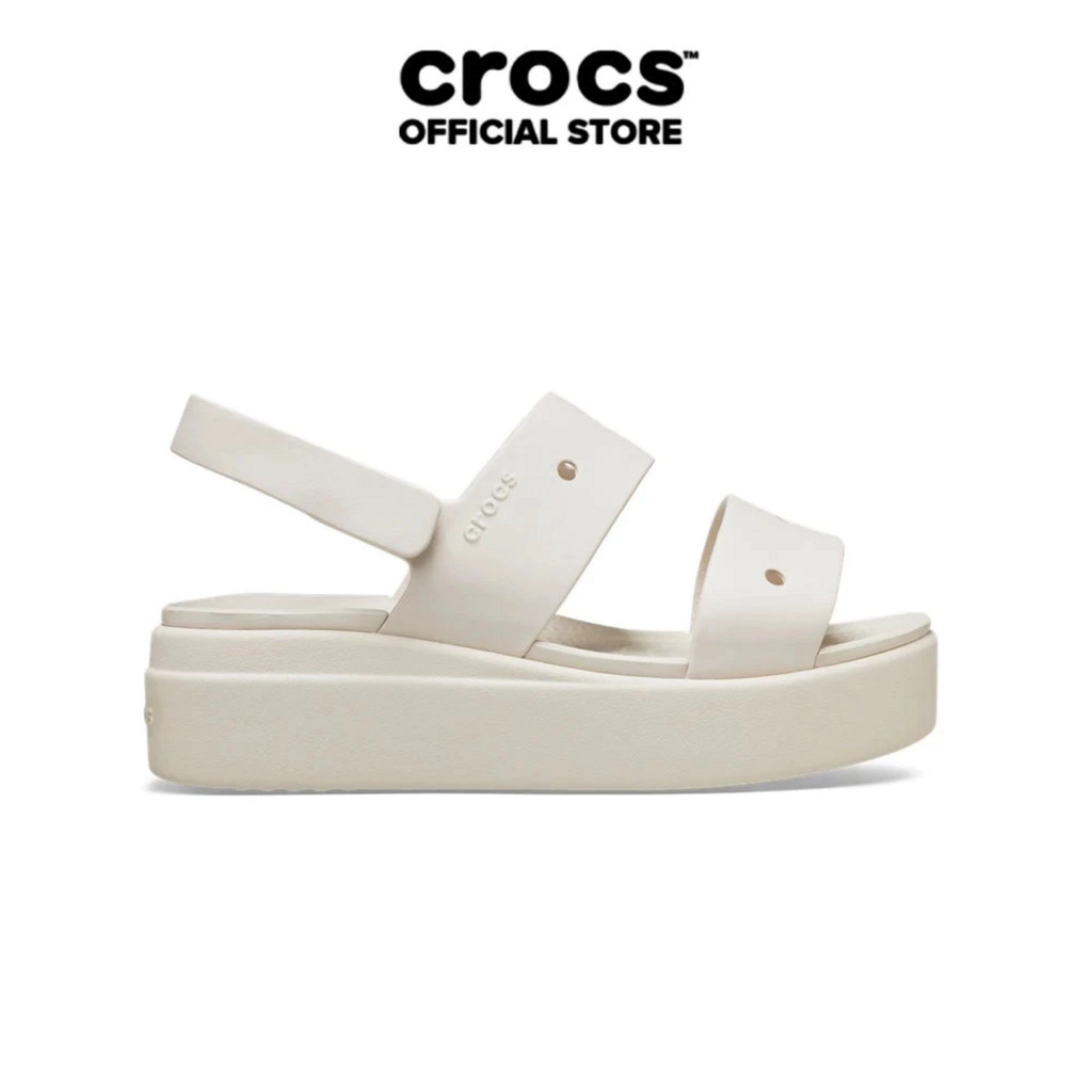 Sandal nữ Crocs Brooklyn 4U màu Stucco