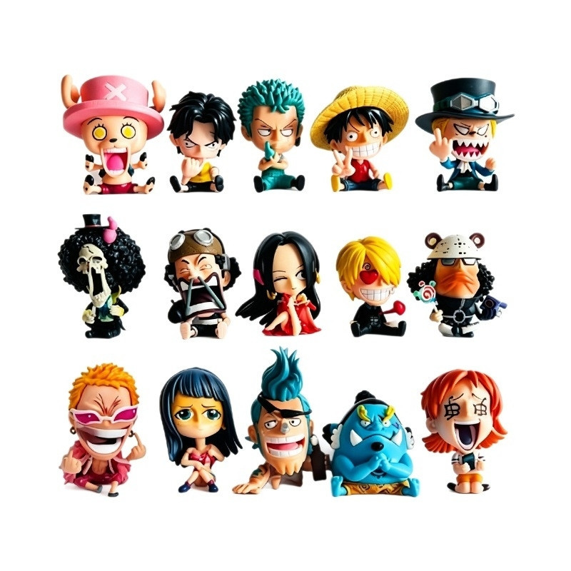 Mô hình full bộ Luffy Chopper Boa Hancock figure anime manga nhân vật đồ chơi sưu tầm mini