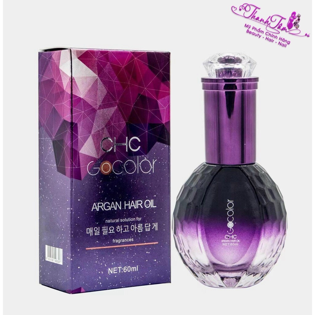 Tinh dầu dưỡng tóc CHC GOCOLOR Argan Hair Oil 60ml ( Korea ) - NN