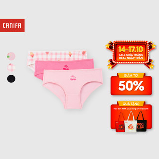 Combo 3 quần lót bé gái CANIFA in họa tiết 1US25A001