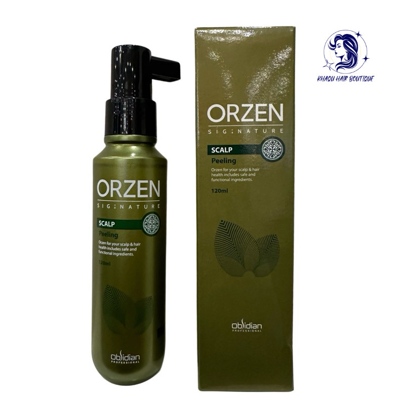 Tẩy tế bào da đầu chết scalp peeling ORZEN Obsidian Professional 120ml - BK