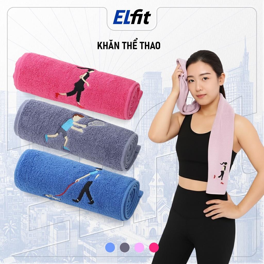 Khăn Lau Mồ Hôi Cao Cấp Dành Cho Gym, Yoga, Cầu Lông, Đạp Xe - Khăn Lạnh 03