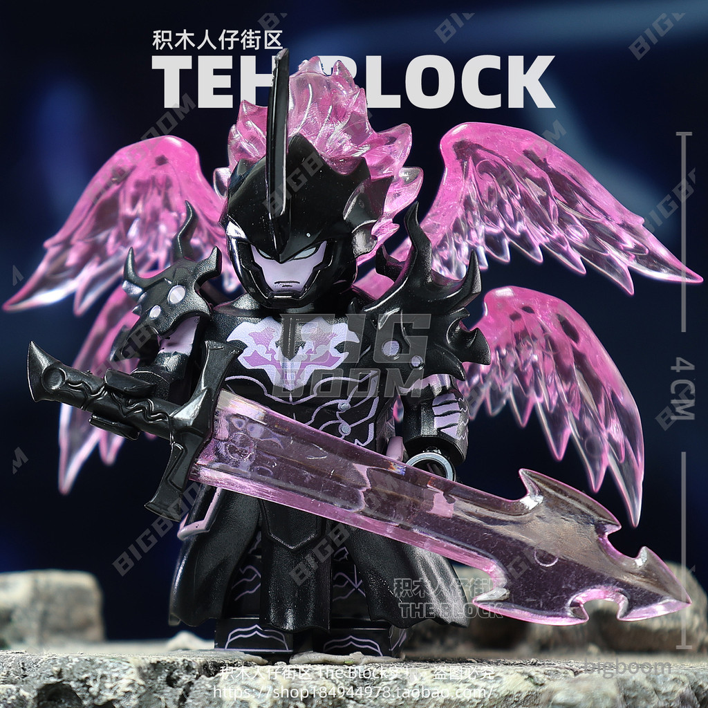 Solo Leveling Sung Jin-Woo Cha Hae-In Khối xây dựng Đồ chơi nhân vật