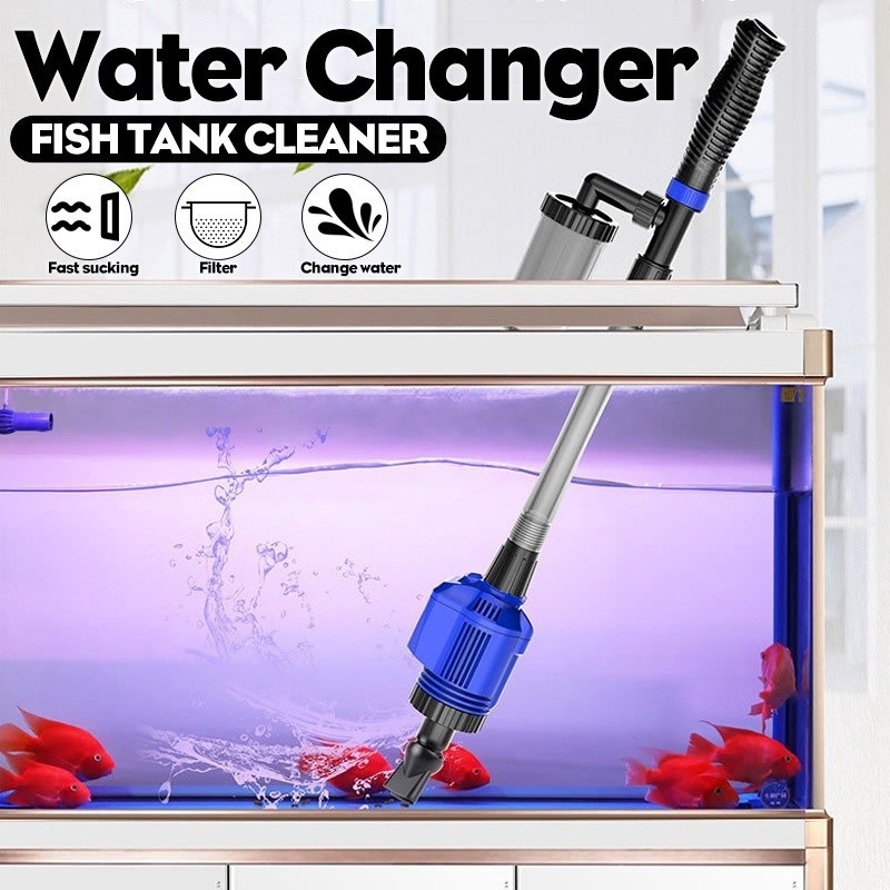 Portable and easy to operate HXS02 fish tank water exchanger Automatic multifunctional electric fish