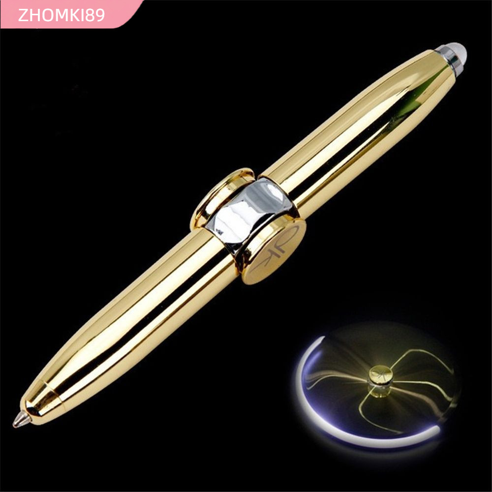Bút quay ZHOMKI89 Con quay hồi chuyển sáng tạo LED vui nhộn