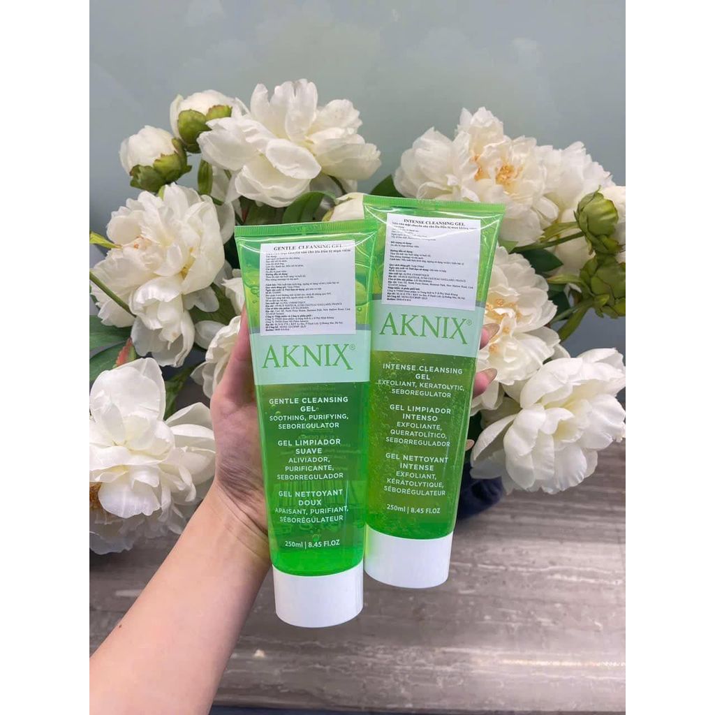 [cty]  Sữa Rửa Mặt Viêm Aknix Gentle Cleaning Gel  250ml