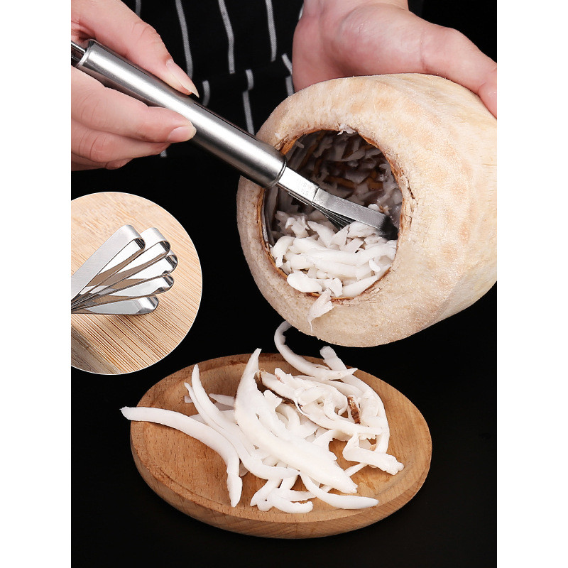 Máy bào đa năng bằng inox, dụng cụ nhà có thể dùng nạo cùi dừa hoặc đánh vảy cá,khui dừa tươi dụng c
