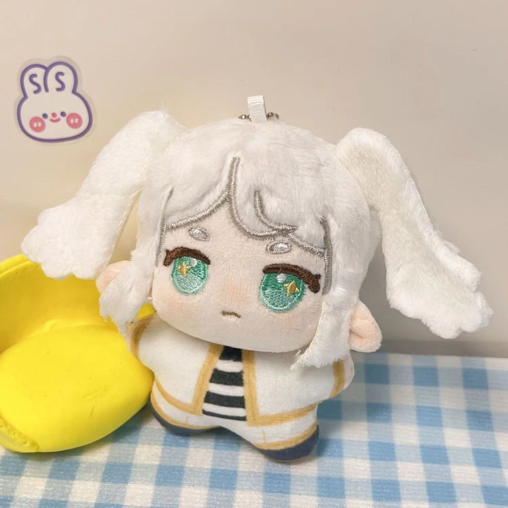 Frieren: Beyond Journey 'S Plush Doll Suffed Toy Anime Cotton Doll Starfish Body Bag Mặt dây chuyền