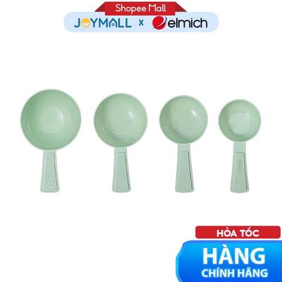 Bộ Cốc Đong 4 Chiếc Elmich EL0276 Nhiều Dung Tích, Hàng Chính Hãng, Có Vạch Chia, Không BPA- JoyMall