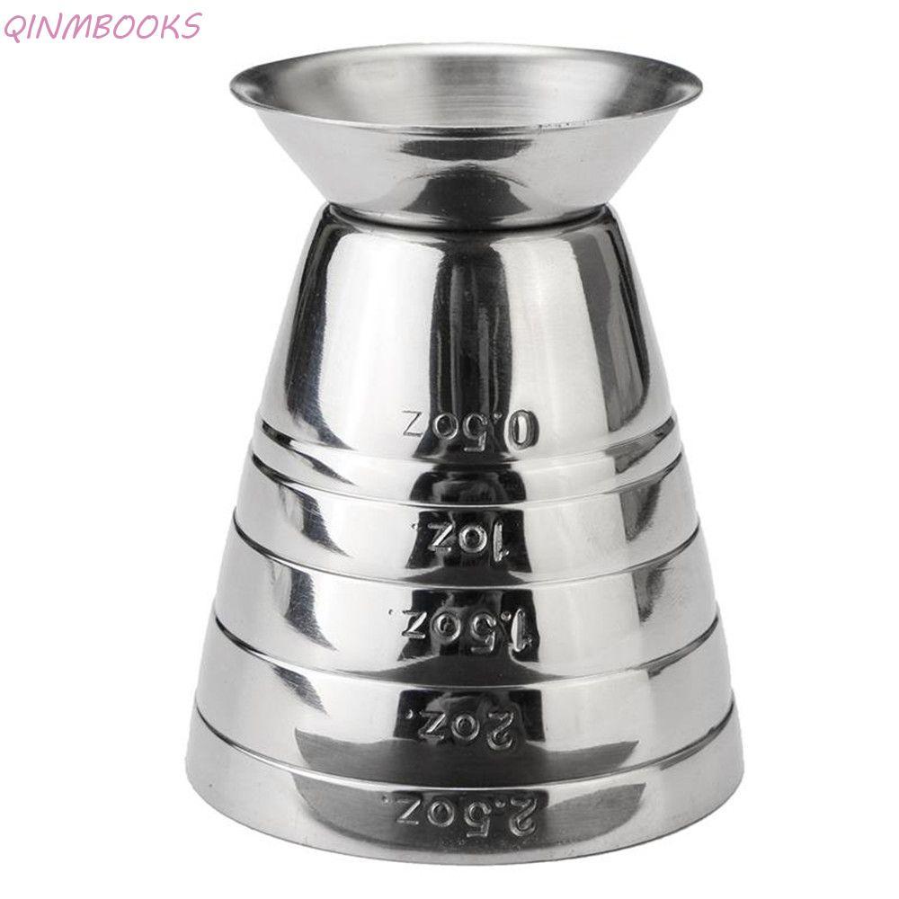 QINMBOOKS Shot Cup Barware 75ml Wine Cup Bar Tool Measure Tool Bar Jigger