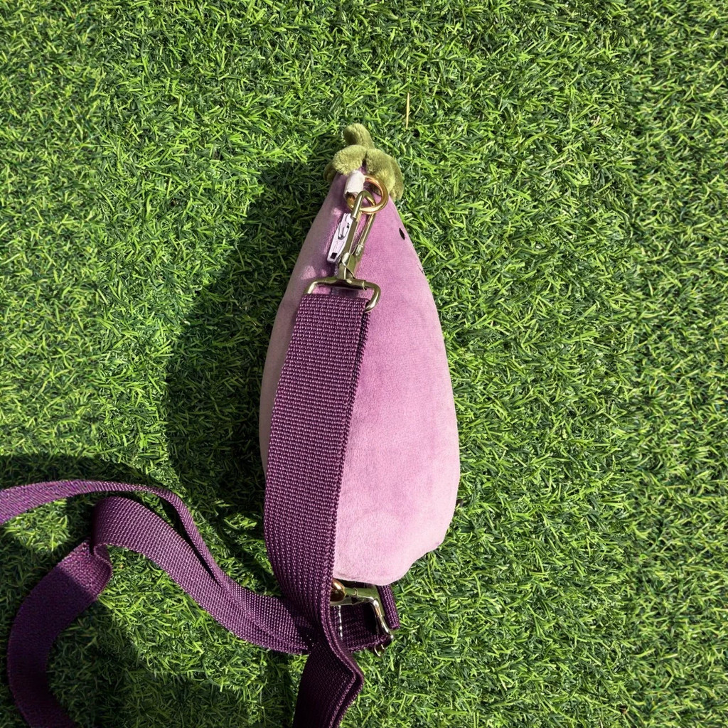 JMFK Eggplant plush toy, large and small eggplants, purple eggplant pillow, customizable eggplant gi
