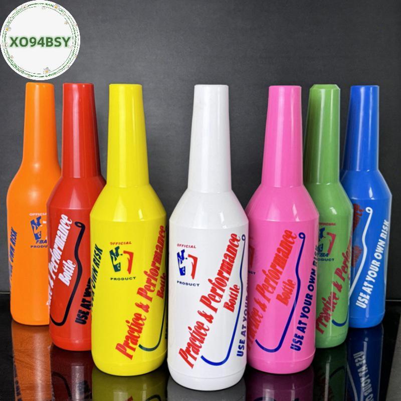 XO94BSY Flair Bartender Cotail Practice Bottle Shaker Set cho Bar Club Home Pub Bartending Training 