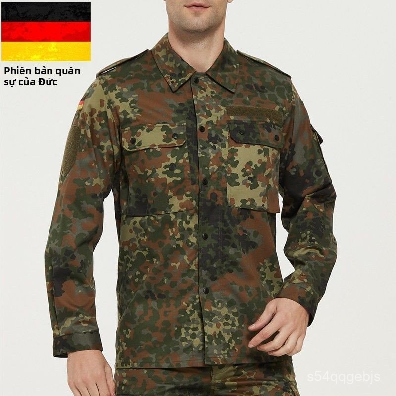Áo khoác chiến thuật quân đội Đức BDU chất vải bền đẹp phù hợp cho người đam mê quân sự