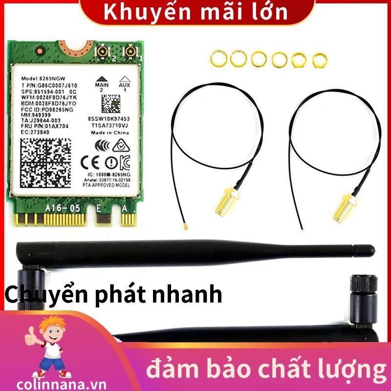 Mô-đun NIC không dây AC8265 chế độ kép Hỗ trợ WiFi 2.4GHz / 5GHz và Bluetooth 4.2 cho Nano Kit.cheap