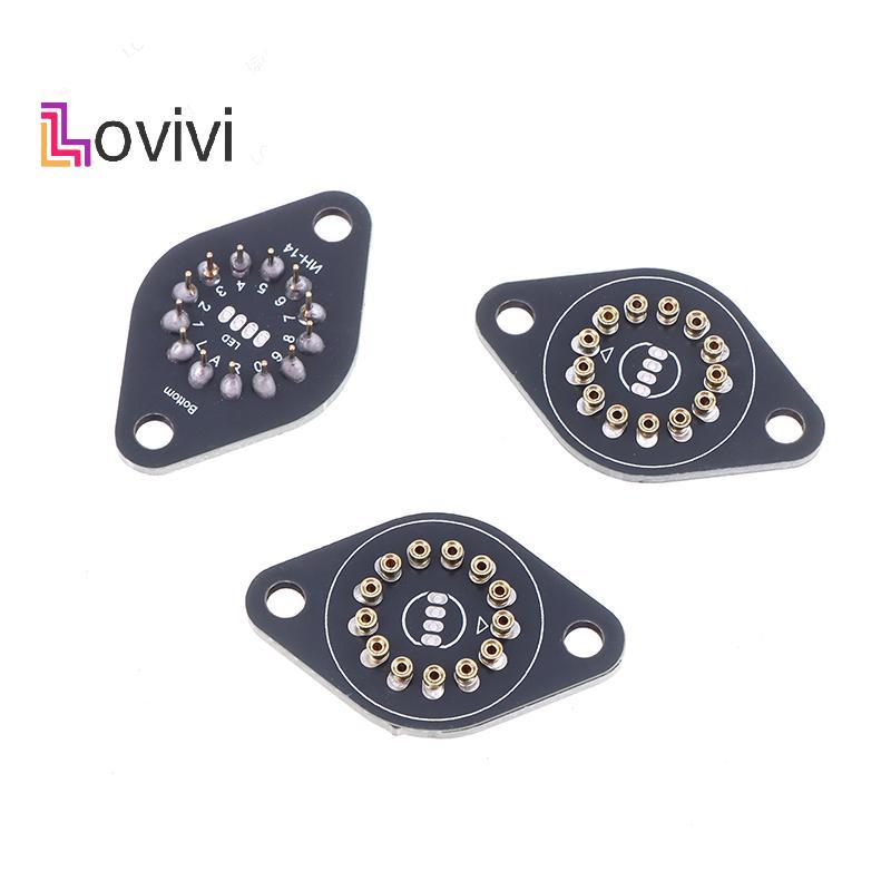 [Lovivivi] 1 / 4 Giá đỡ ống Nixie IN-14 CẮM cho phụ kiện ống điện tử IN14 Glow Clo MỚI