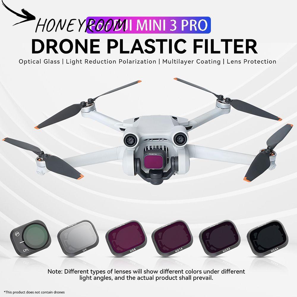 HONEYROOM Cho DJI Mini 3 Camera Drone Kính Lọc Cho DJI Mini 3