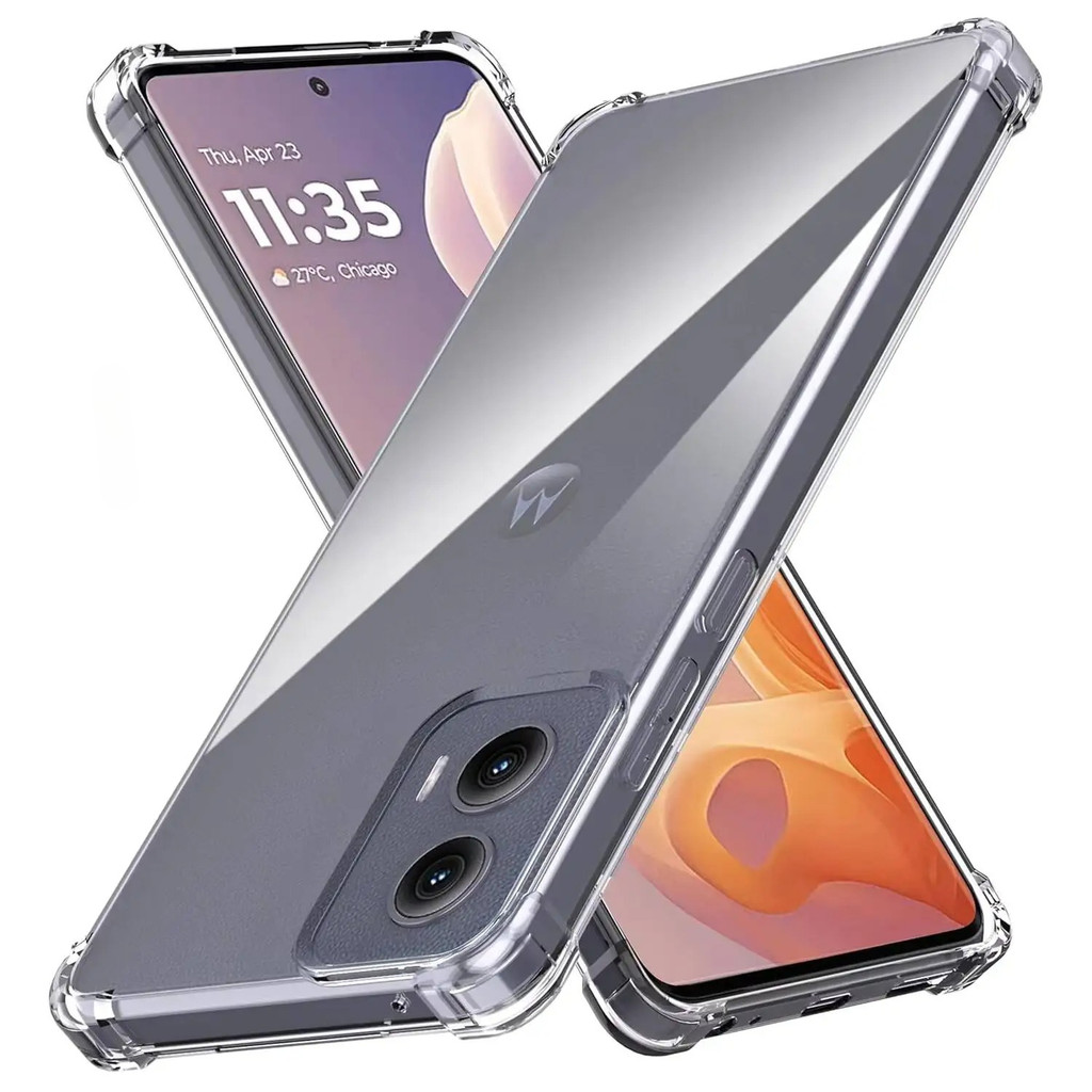 Dành Cho Motorola Moto G86 G06 G56 Vỏ Điện Thoại Mềm Trong Suốt Trong Suốt Mềm Cho Moto G56