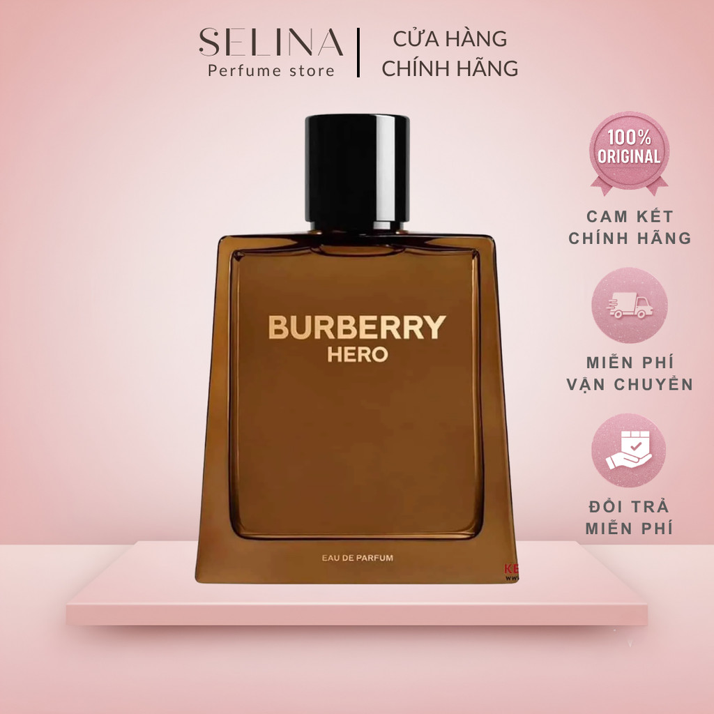 [Chính hãng] Nước Hoa Nam Burberry Hero EDP 100ml mạnh mẽ nam tính, hương gỗ