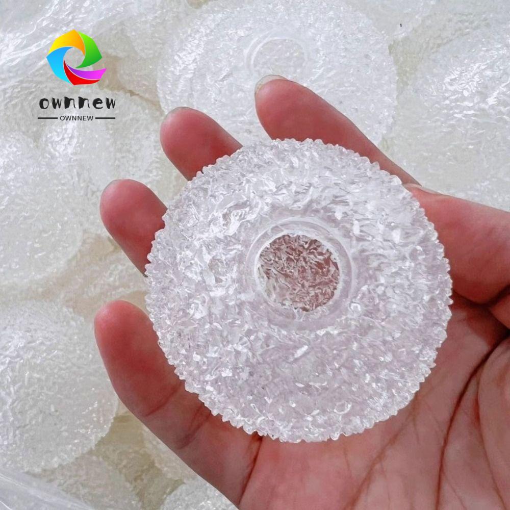 TOWNNEW DIY Bóp Bóng Vỏ, Đồ Chơi Bóng Fidget Cầm Tay Trong Suốt, Di Động Mềm Nhăn Dễ Thương Rỗng Bóp