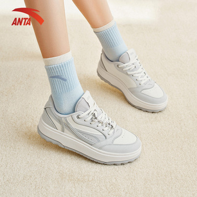 Anta Giày sneakers nữ Sunny Wind V2 thời trang thể thao đế bằng Giày form đế bằng bám sàn 1226C8035