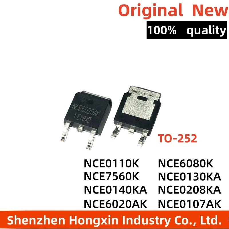 5 CHIẾC NCE7560K NCE0110K NCE0140KA NCE6080K NCE0130KA NCE6020AK NCE0208KA NCE0107AK TO-252 Hiệu Ứng