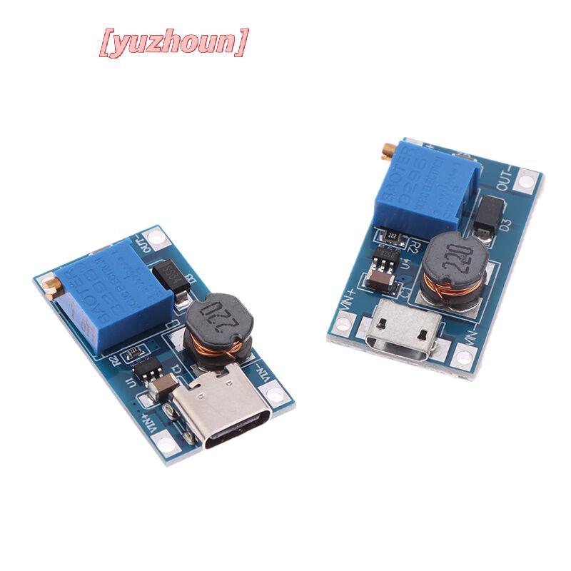 [yuzhoun] 1 Bộ chuyển đổi tăng cường chuyển đổi Dc sang Dc Mô-đun nguồn MT3608 Mô-đun cung cấp giao 