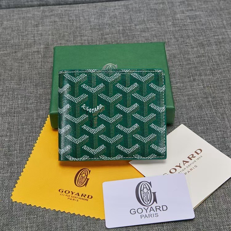 2024 Phong Cách Mới Goyard Goyard Nam Nữ Ví Nhiều Thẻ Châu Âu Mỹ Bán Chạy Túi Thời Trang