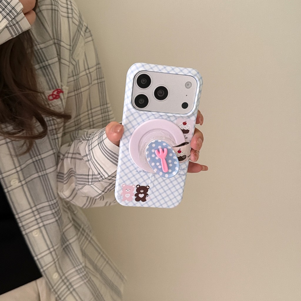 Ốp lưng iPhone 12/13/14/15/16/17/17+ Họa Tiết Ô Lưới