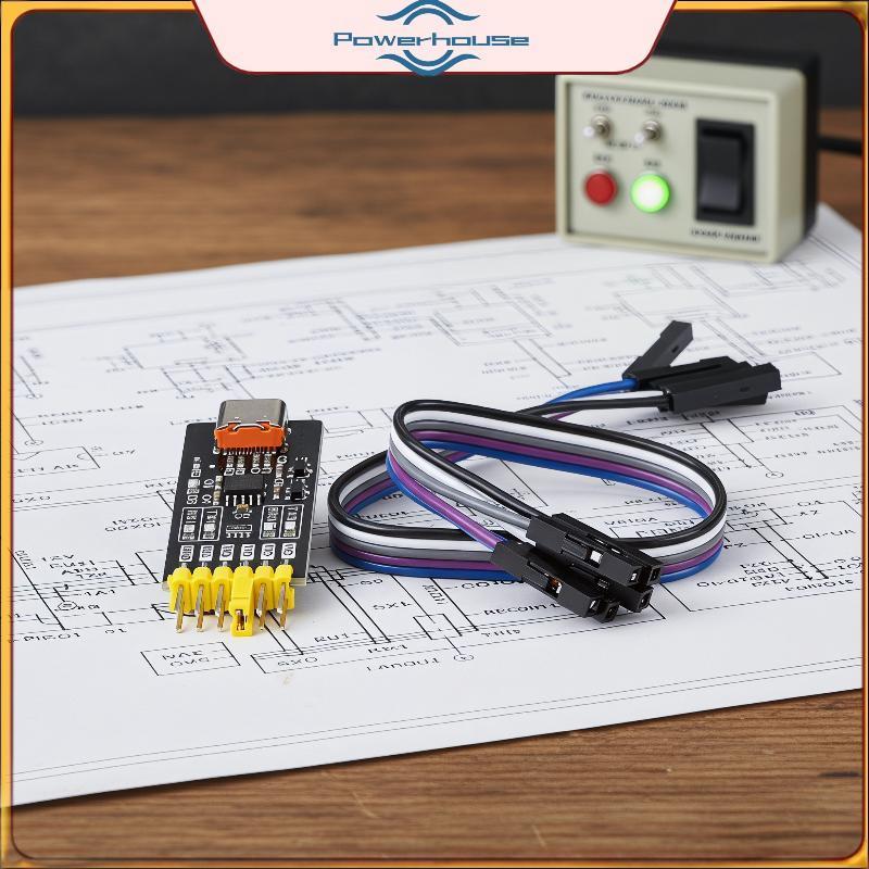 POWER CH342K Mô-đun nối tiếp USB sang TTL 3Mbps Type-C 1.8 / 3.3 / 5V Đa cấp để gỡ lỗi hệ thống nhún