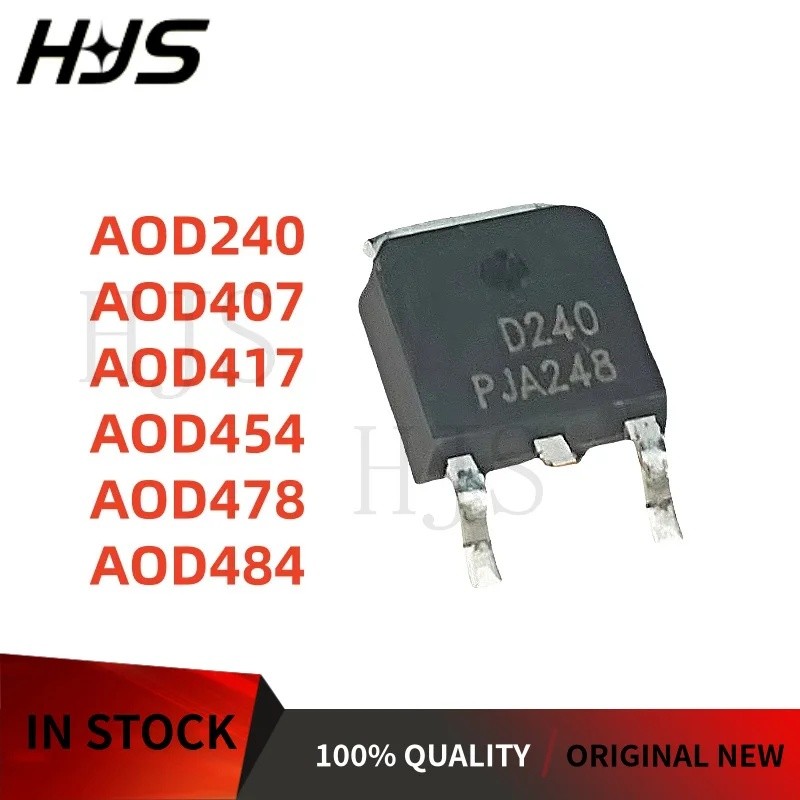 5 Chiếc D454 D417 D407 D484 D478 D240 AOD454 AOD417 AOD407 AOD484 AOD478 AOD240 TO-252 Hiệu Ứng Trườ