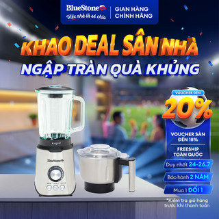 Máy xay sinh tố bluestone blb-5339 | 800w – xay đá, trái cây, hạt cứng – lưỡi dao inox – 2 cối – bảo hành 2 năm