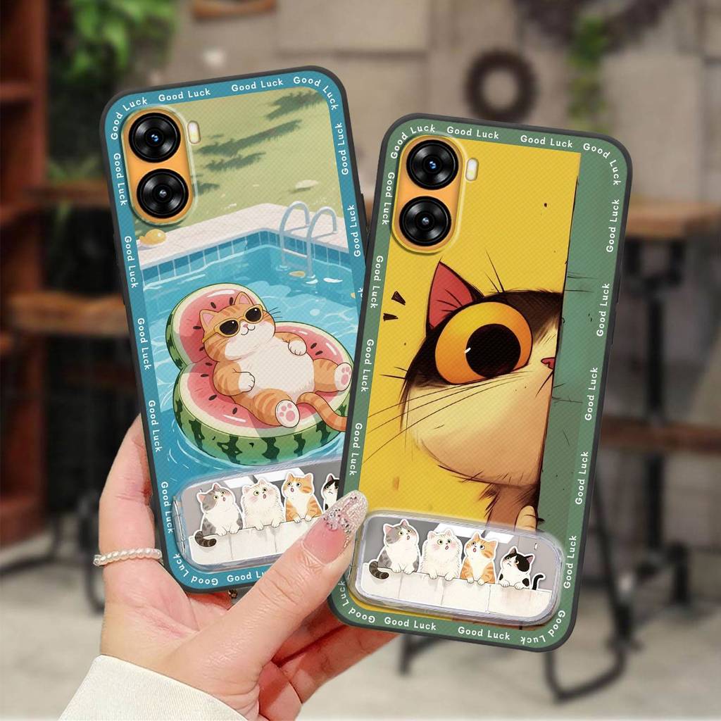 Bọc Toàn Bộ Vải Miếng Dán Ốp lưng UMIDIGI G3 / G3 Plus / G3 Max Thêu Bảo Vệ Gương Trang Điểm Chống S