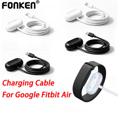 Cáp sạc Fonken USB Type C Dây đeo cổ tay thể thao Cáp sạc USB cho Google Fitbit Air Watch