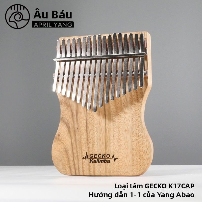 Đàn kalimba 17 phím hình cừu gecko dễ học tặng kèm bản nhạc cho người mới bắt đầu âm thanh chuẩn