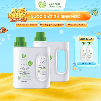 Nước giặt xả quần áo cho bé, nước giặt xả sinh học Mămmy an toàn, không gây kích ứng da cho mẹ và bé