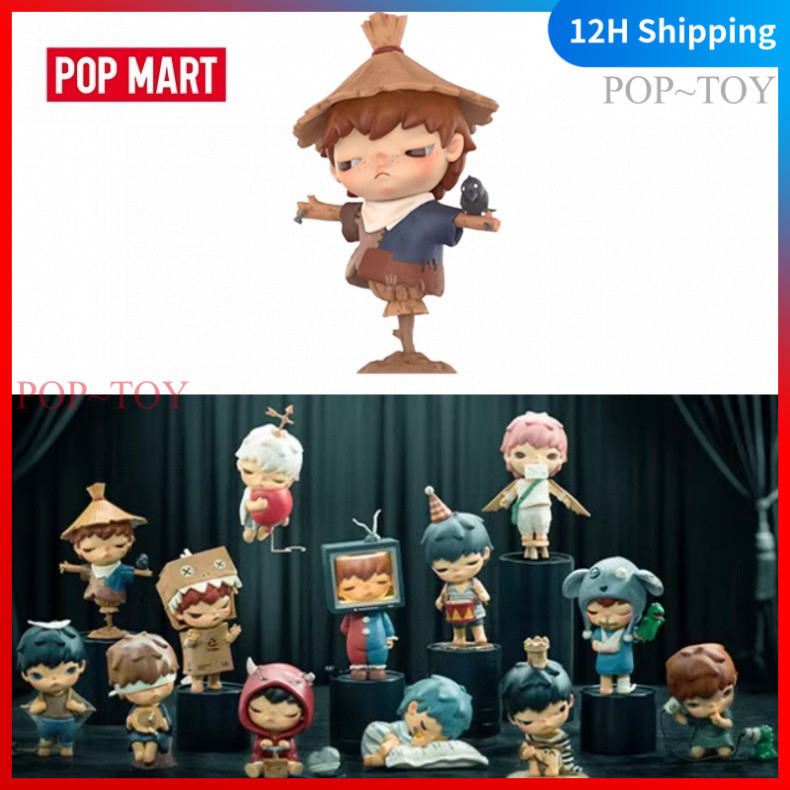 POPMART Hirono Mime Series Figures pop mart hirono blind box collectible figurine decorative gift đồ